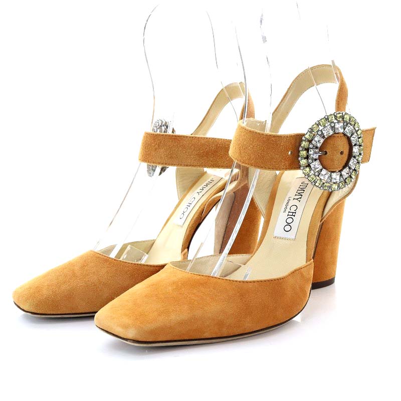 ジミーチュウ JIMMY CHOO パンプス サンダル ハイヒール スクエアトゥ 