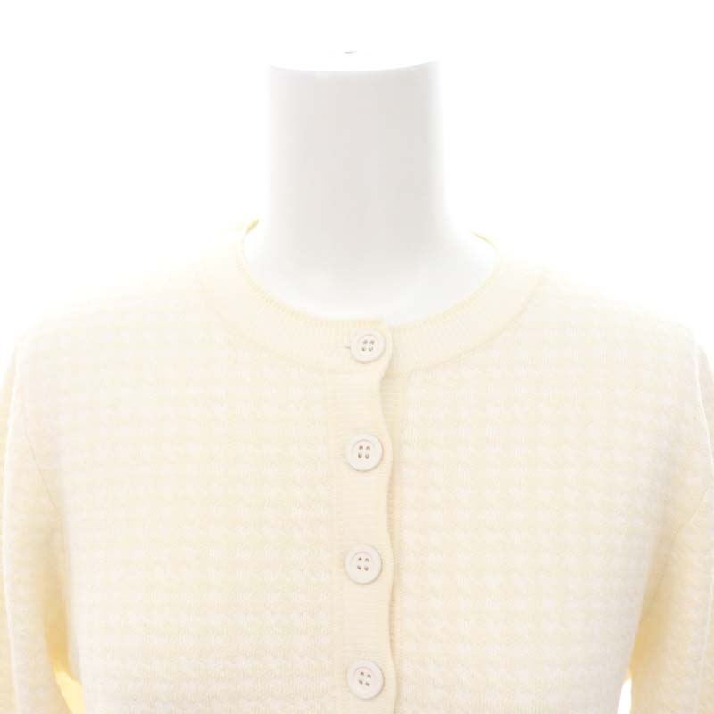 アナイ ANAYI 23SS セットアップ 上下 千鳥ジャガードヘンリーネック  