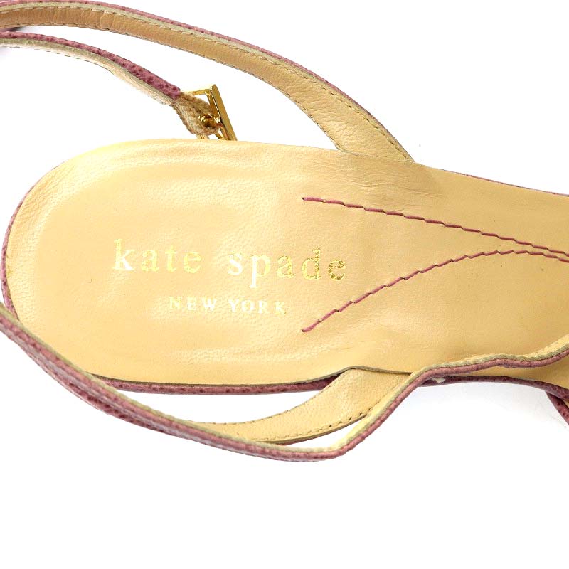ケイトスペード KATE SPADE パンプス ハイヒール アンクルストラップ 