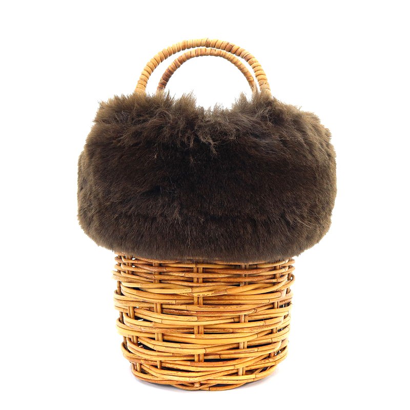 GRACE CONTINENTAL カゴバッグ Cutwork グレースコンチネンタル