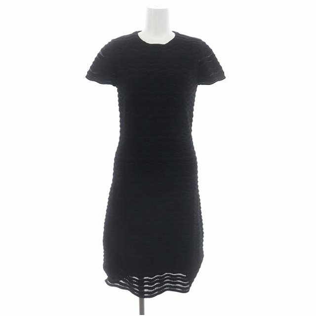 トリーバーチ TORY BURCH ニットワンピース ウール ラメ ミモレ丈  