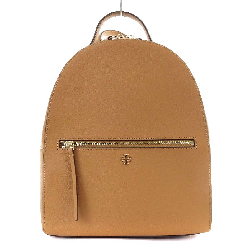 【新品】Tory Burch ブラウンレザーリュック TORY BURCH トリーバーチ リュック バッグ バックパック