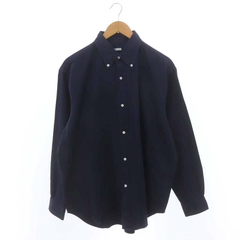 アプレッセ A.PRESSE 22AW BD Shirt ツイルシャツ 長袖 ボタンダウン 1 