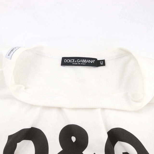 ドルチェ&ガッバーナ ドルガバ DOLCE&GABBANA Tシャツ カットソー 半袖 