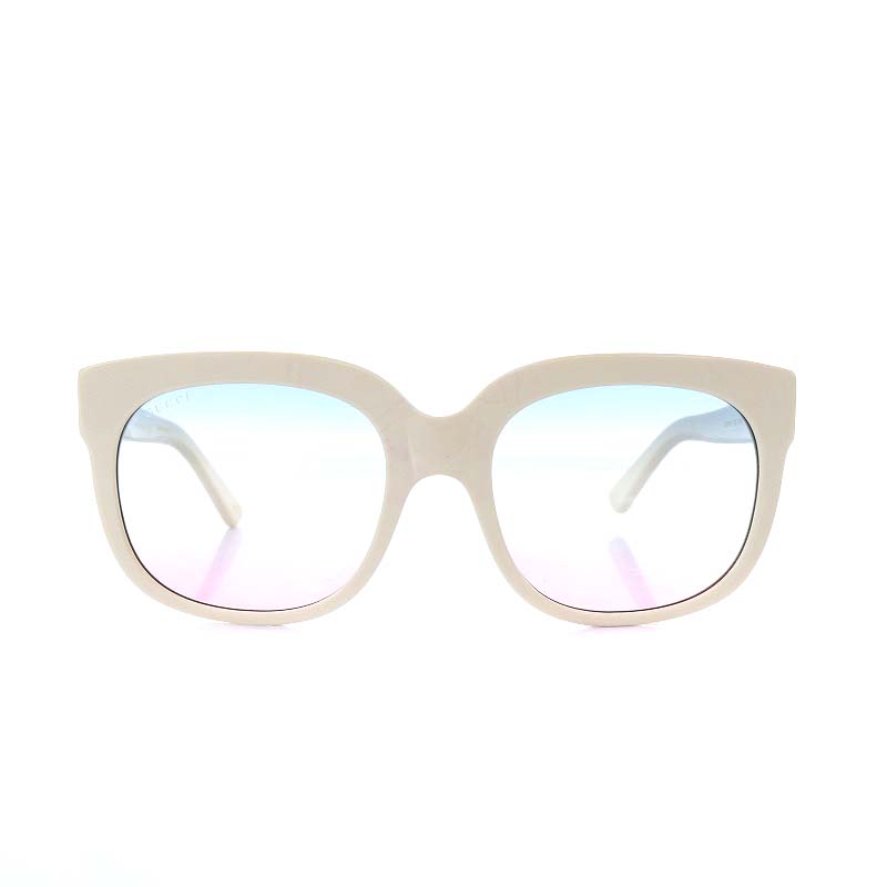 グッチ GUCCI エルトン・ジョン サングラス ウェリントン 度なし 56 