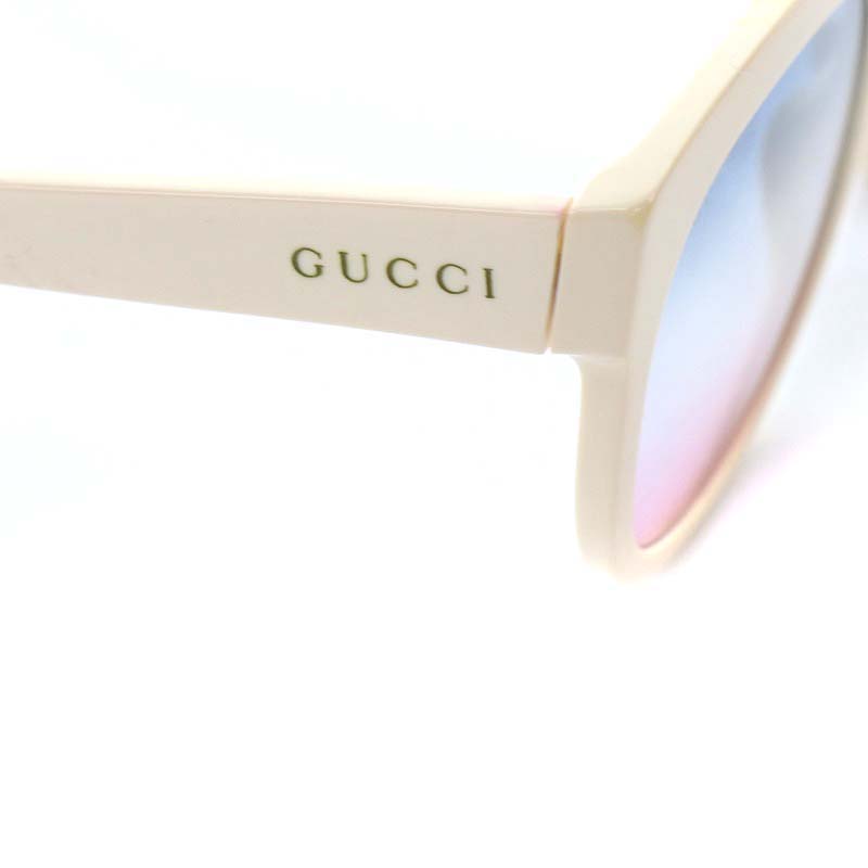グッチ GUCCI エルトン・ジョン サングラス ウェリントン 度なし 56 