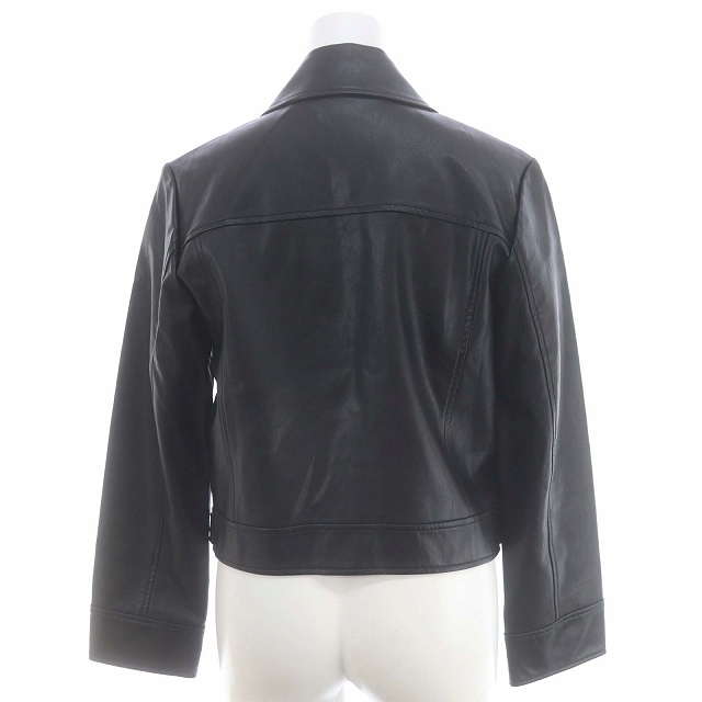 最終値下げ！新品！BEAMS HEART★ライダースジャケット BEAMS HEART》フェイクレザー シングルライダースジャケット