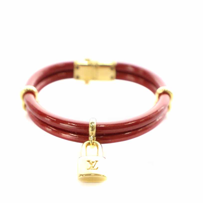 ルイヴィトン LOUIS VUITTON キープイット トゥワイス ブレスレット 