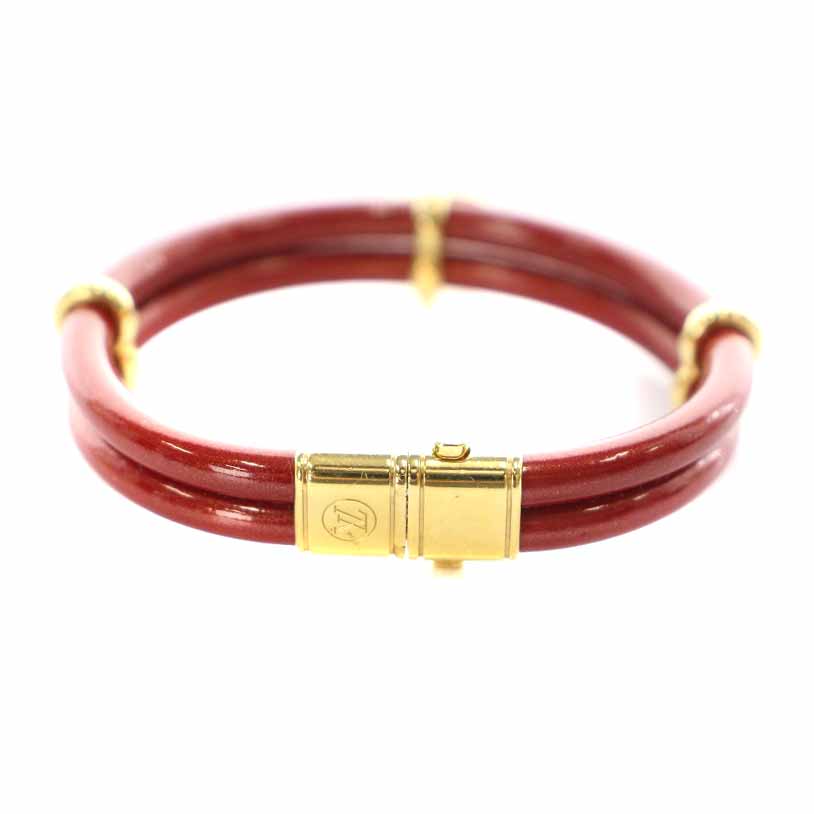 ルイヴィトン LOUIS VUITTON キープイット トゥワイス ブレスレット 