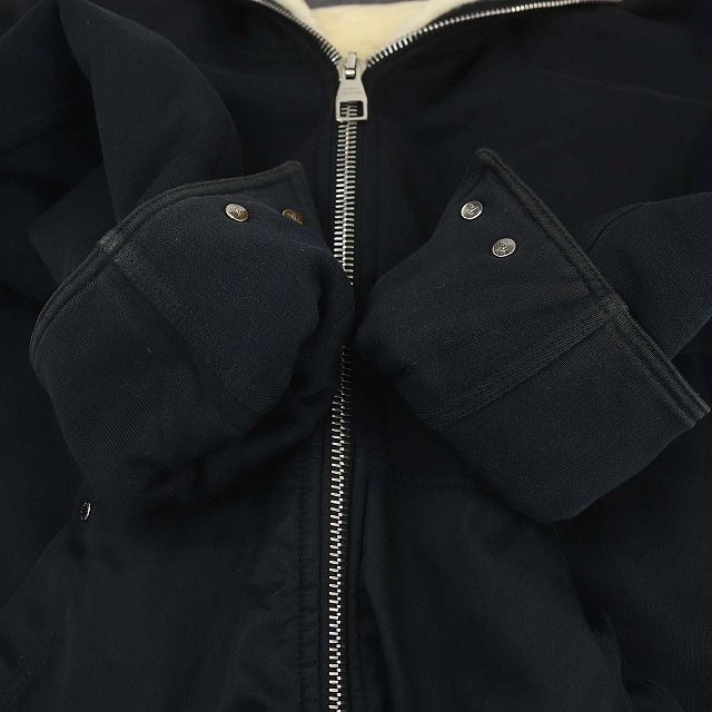 ルイヴィトンムートンライナー付き2wayフーディジャケットパーカー