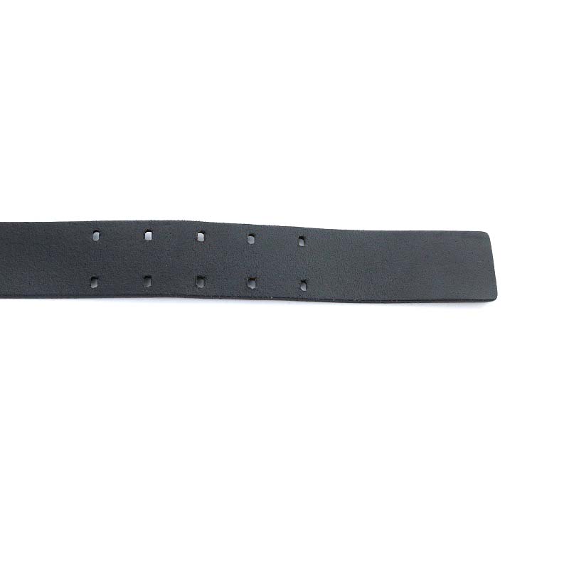 ディオールオム Dior HOMME ベルト ダブルピン レザー 80 黒 ブラック 