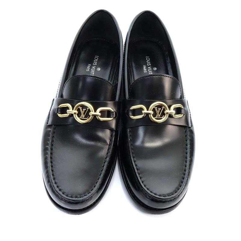 ルイヴィトン チェス ローファー　36 ☆LV☆ルイヴィトン チェスフラットローファー (Louis Vuitton