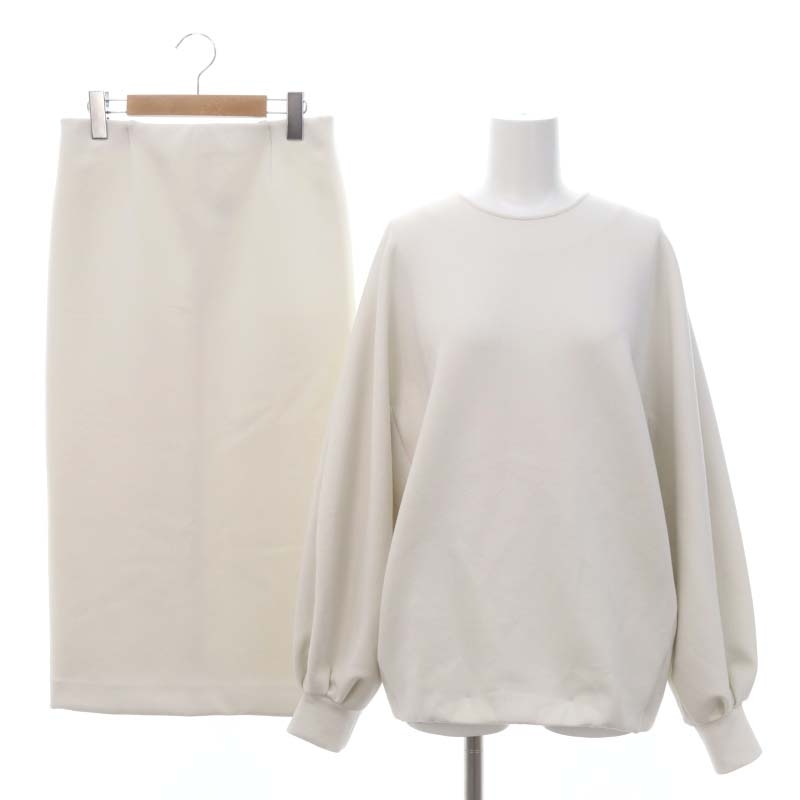 新品！dumblefit クルーネックプルオーバースカート36 セットアップ