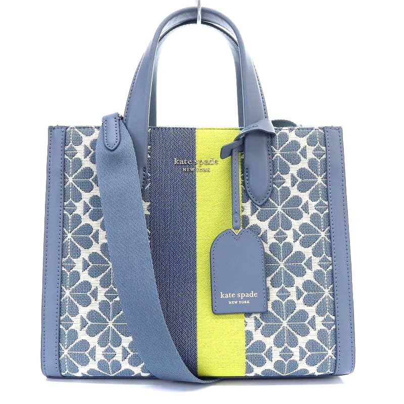 ケイトスペード KATE SPADE スペード フラワー ジャカード ストライプ 