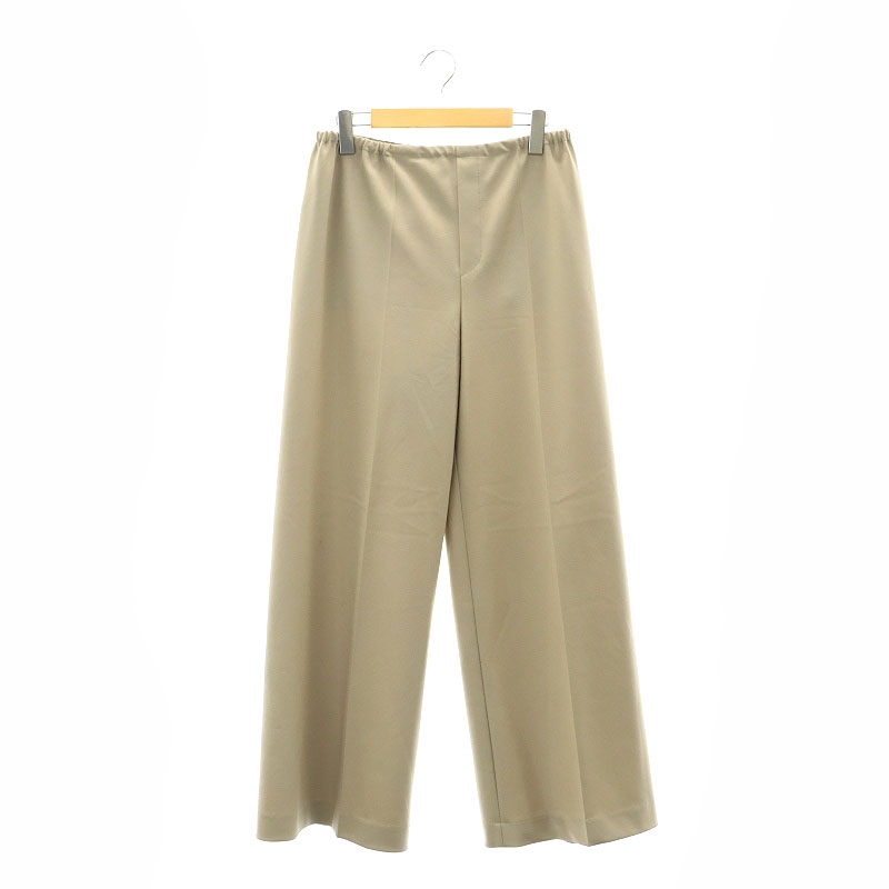 AP STUDIO ストレートイージーワイドパンツ ベージュ AP STUDIO｜*イージーワイドパンツ | Rakuten Fashion(楽天