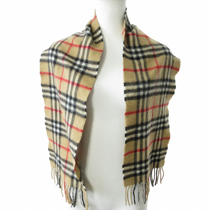BURBERRY　バーバリー　マフラー　ウール97%　シルク3%　未使用に近い 楽天市場】BURBERRY バーバリー マフラー HALF MEGA CHECK