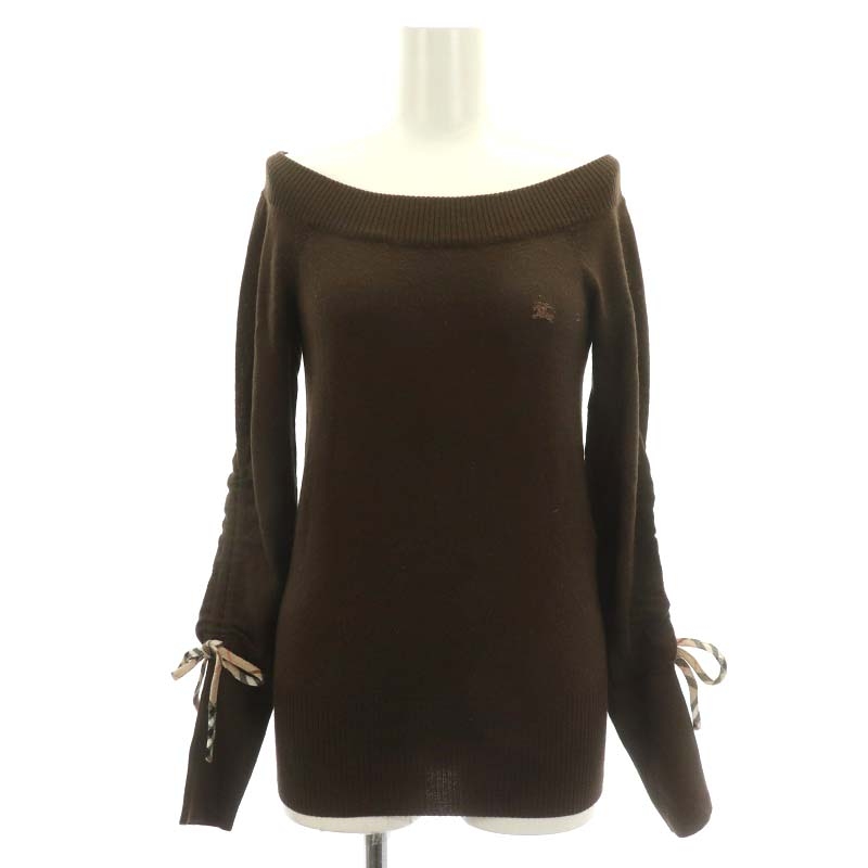 バーバリーブルーレーベル BURBERRY BLUE LABEL ニット セーター 長袖