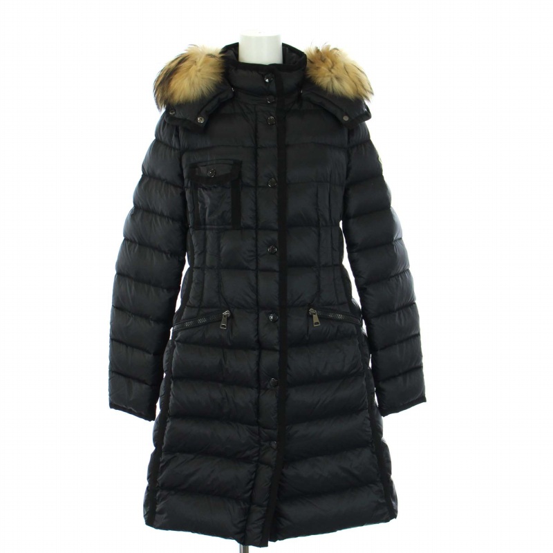 モンクレール MONCLER HERMIFUR ダウンコート アウター ロング フード 
