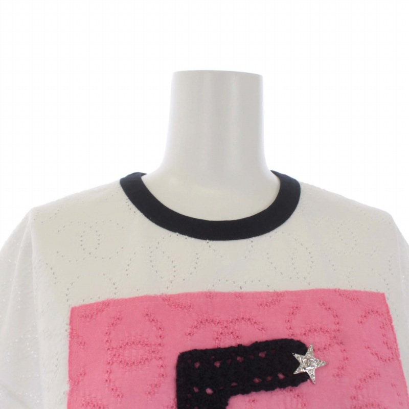 シャネル CHANEL 2024クルーズ No.5 ココマーク 半袖 Tシャツ 