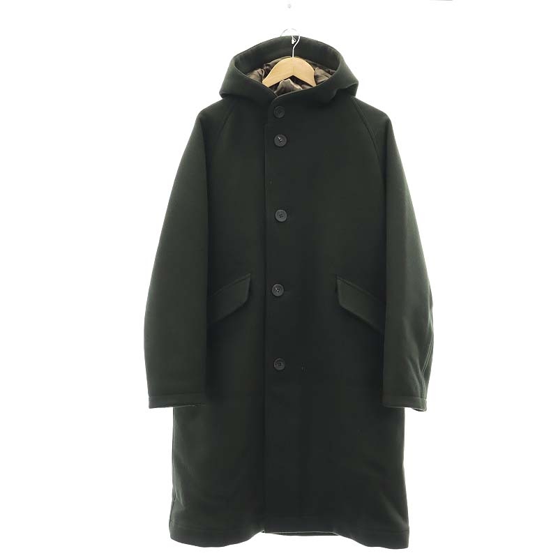 マーカ marka 22AW SUPER120S ウール ダブルクロス デッキ パーカー 