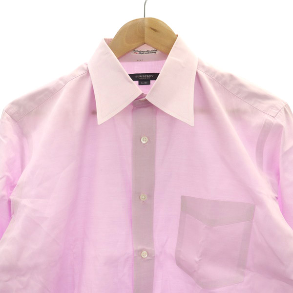 バーバリー　Burberry ピンク　40 M ワイシャツ　Yシャツ　キレイめ バーバリー Burberry ピンク 40 M ワイシャツ Yシャツ キレイめ