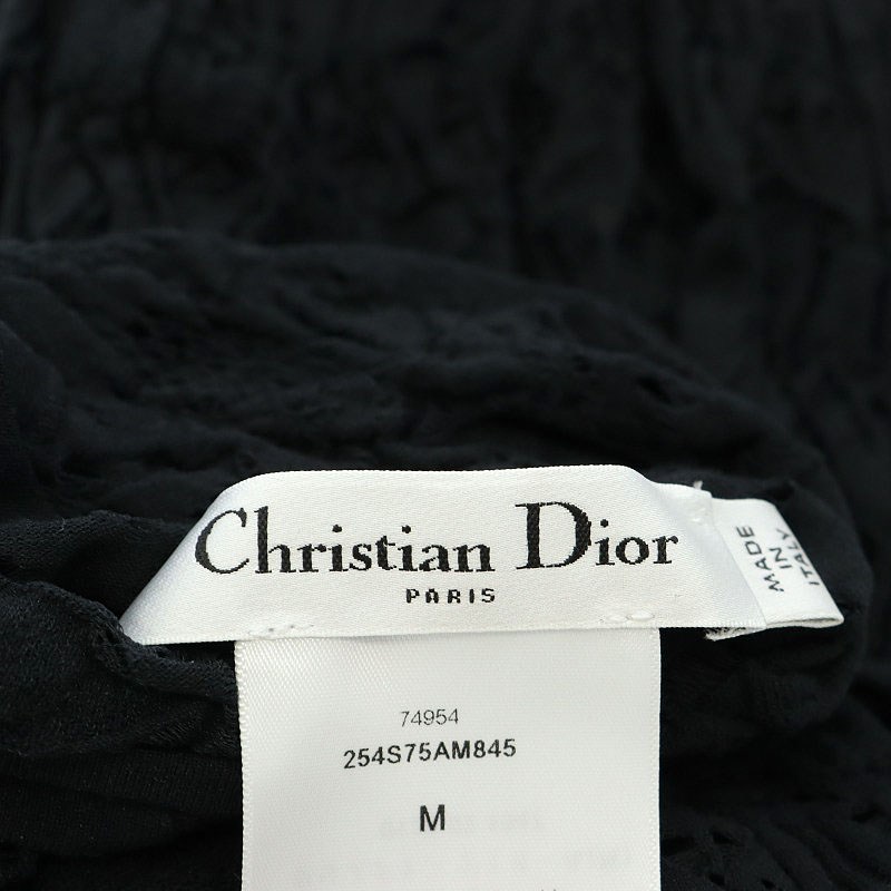 クリスチャンディオール Christian Dior テクニカルレース トップス 