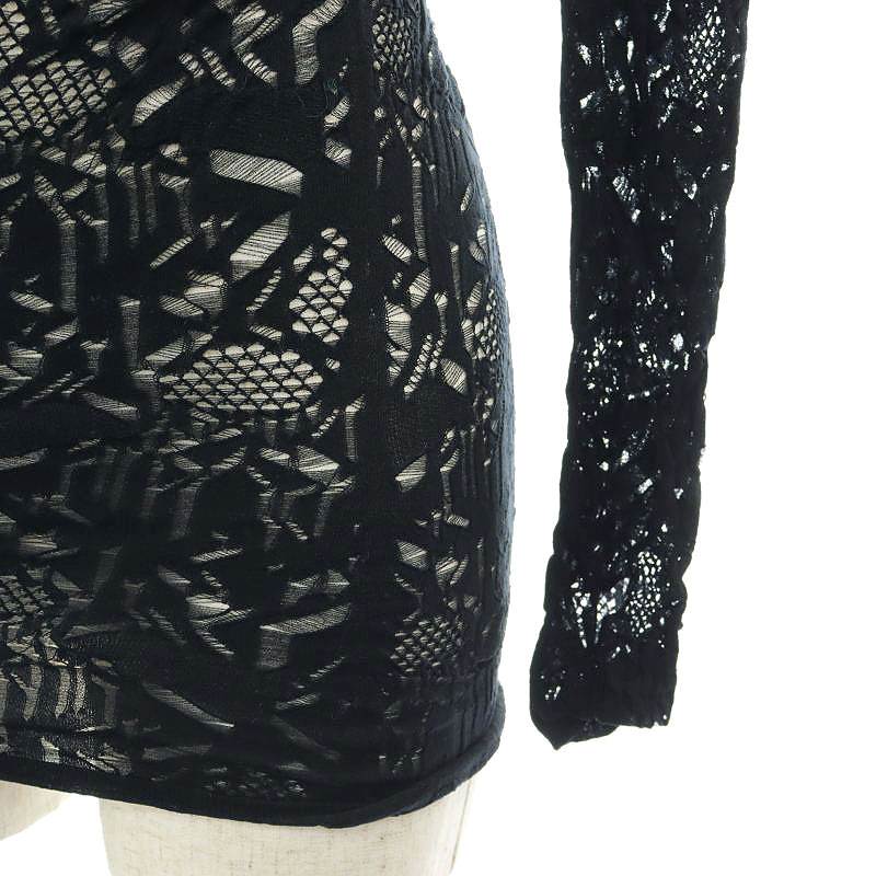 クリスチャンディオール Christian Dior テクニカルレース トップス 