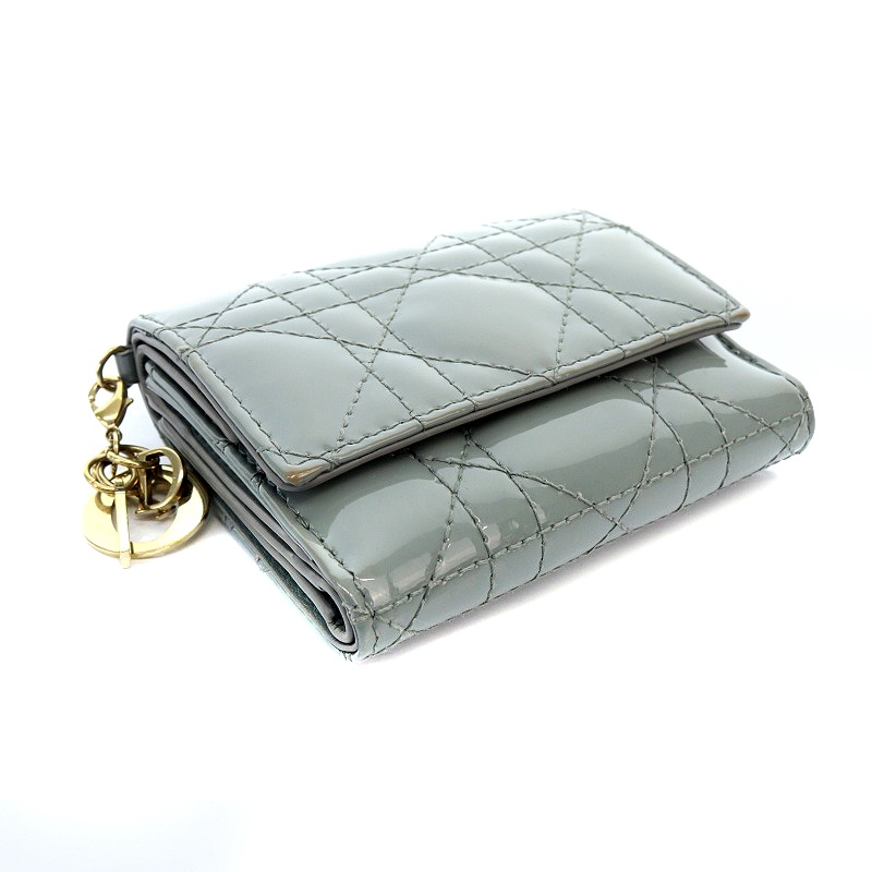 クリスチャンディオール Christian Dior Lady Dior ロータスウォレット 