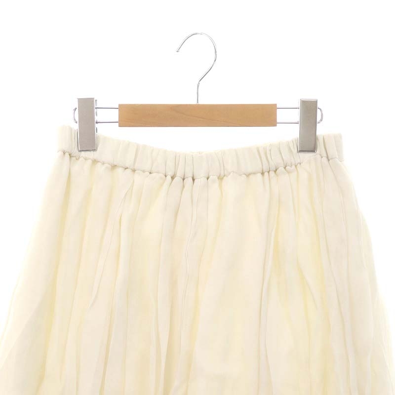 ebure ベージュ フレアスカート ebure ベージュ フレアスカート ロング