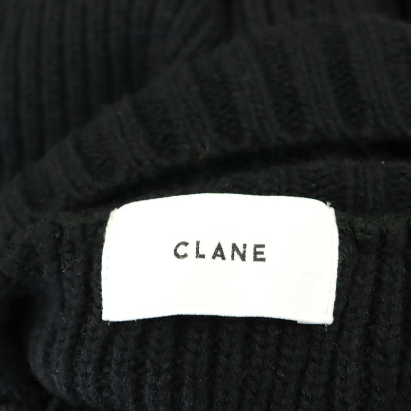 クラネ CLANE 21AW BELL SLEEVE TURTLE KNIT TOPS ニット セーター 