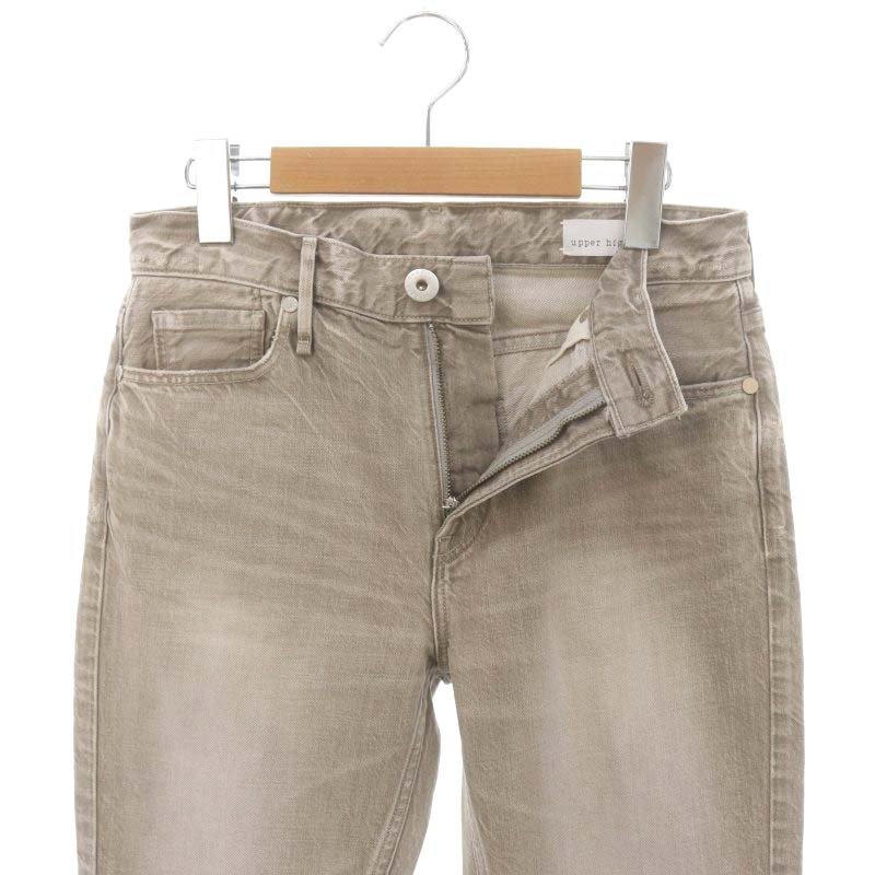 アッパーハイツ upper hights THE LIPSTICK CROP デニムパンツ 