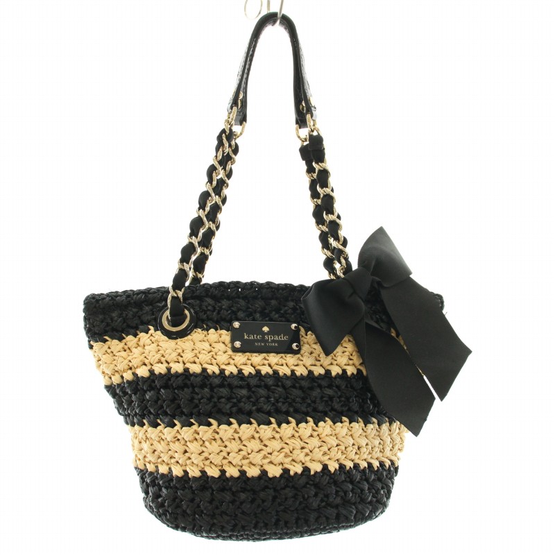 ケイトスペード KATE SPADE NEWYORK かごバッグ ハンドバッグ トート  