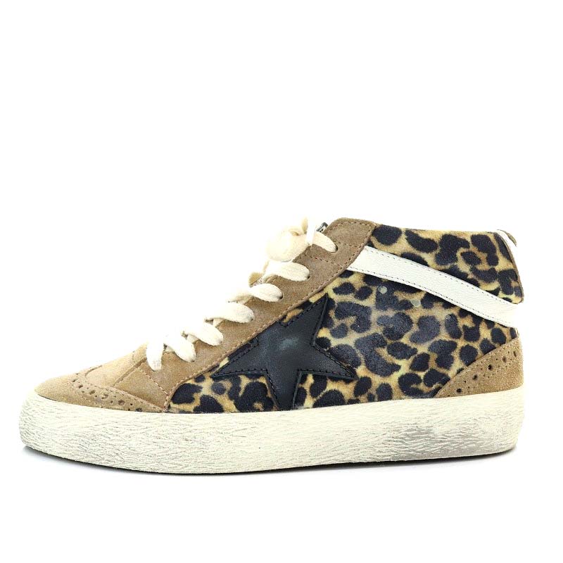 ゴールデングース GOLDEN GOOSE MID STAR LEOPARD レオパード 