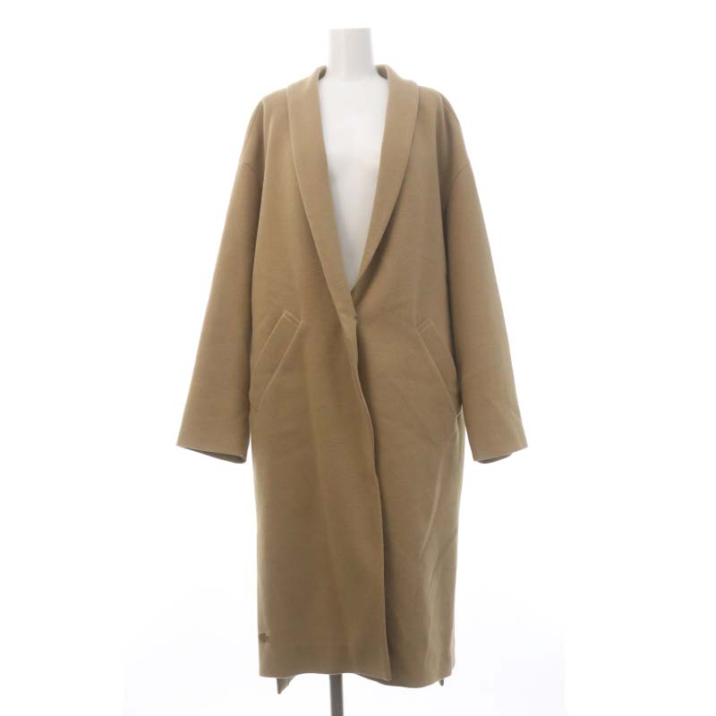 LACOSTE ウールコート ラコステ 【42 L〜XL】 新品 フード付き ウール