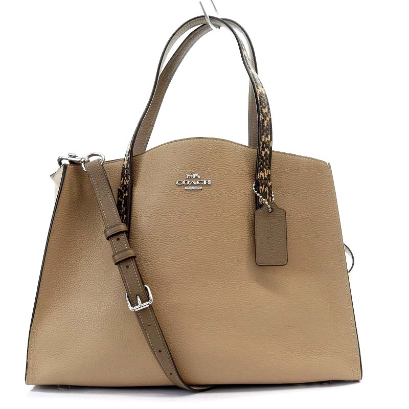 コーチ COACH チャーリー キャリーオール トートバッグ ショルダー 