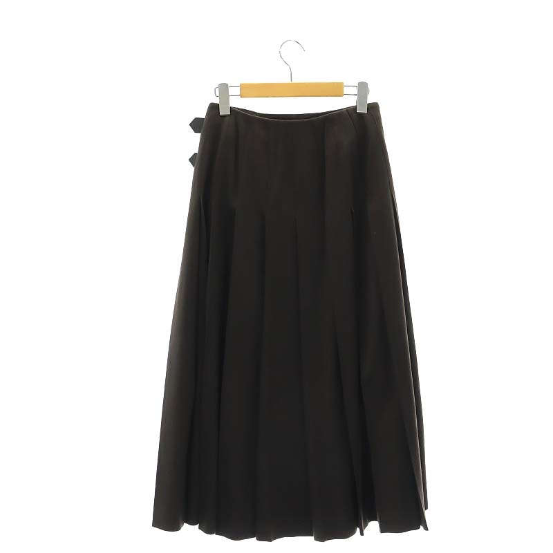 170 Burberry プリーツスカート 黒｜キッズ服(100cm~)