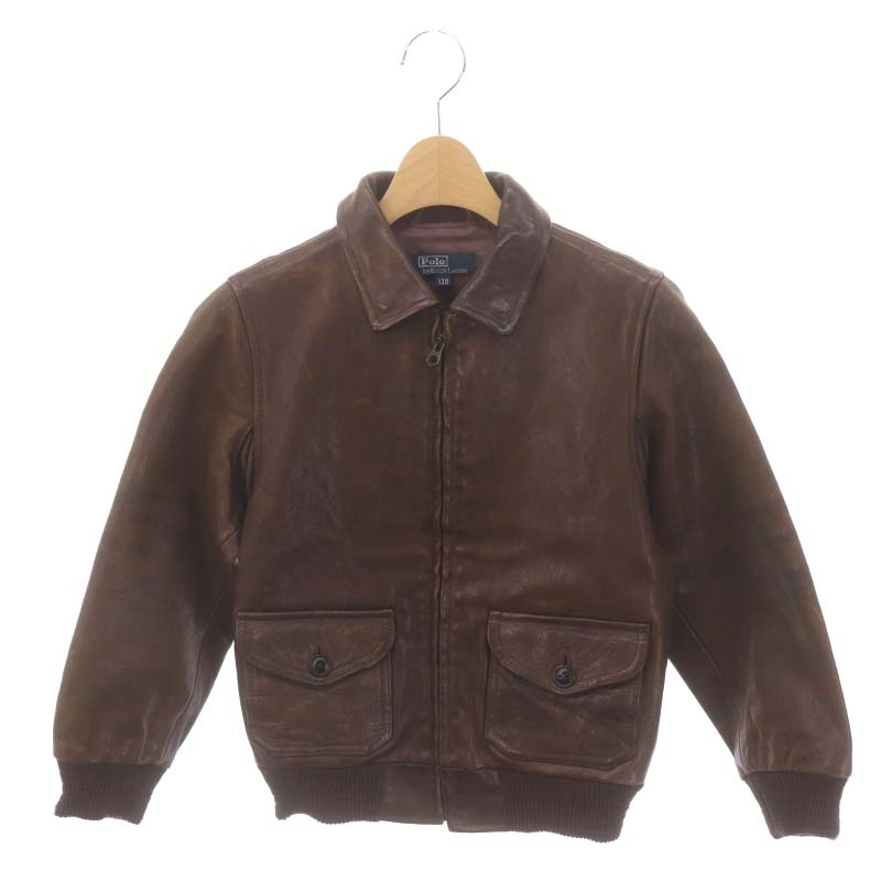ラルフローレン レザージャケット130 ラルフローレン レザージャケット130