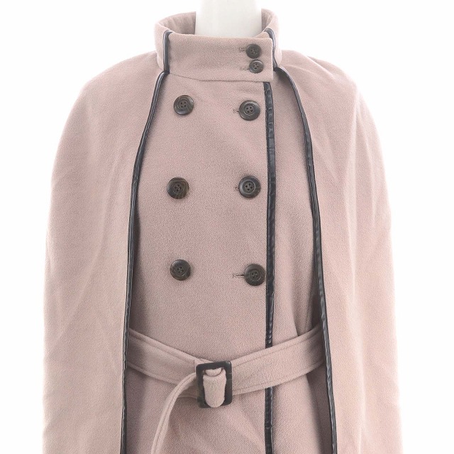 エイミーイストワール eimy istoire パイピングデザインマントコート  