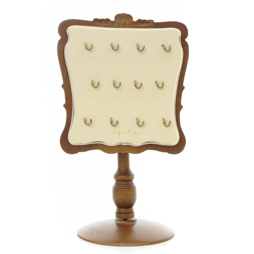 新品 アガット agete 33周年 限定ノベルティ ネックレスチャームスタンド