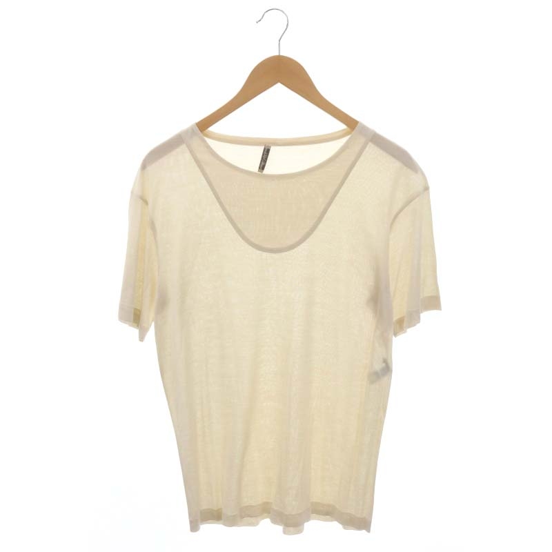 ボッテガヴェネタ BOTTEGA VENETA シルクTシャツ カットソー 半袖 プル  