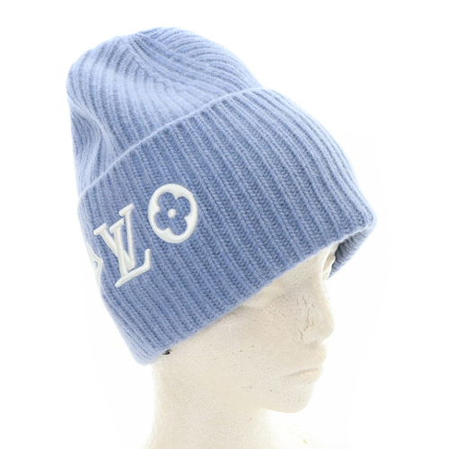 ルイヴィトン LOUIS VUITTON ビーニー LV ヘッドライン ニット帽 ロゴ
