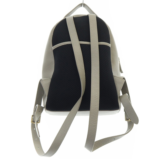 フルラ FURLA フリーダ レザー リュックサック ロゴ グレー /SR13 