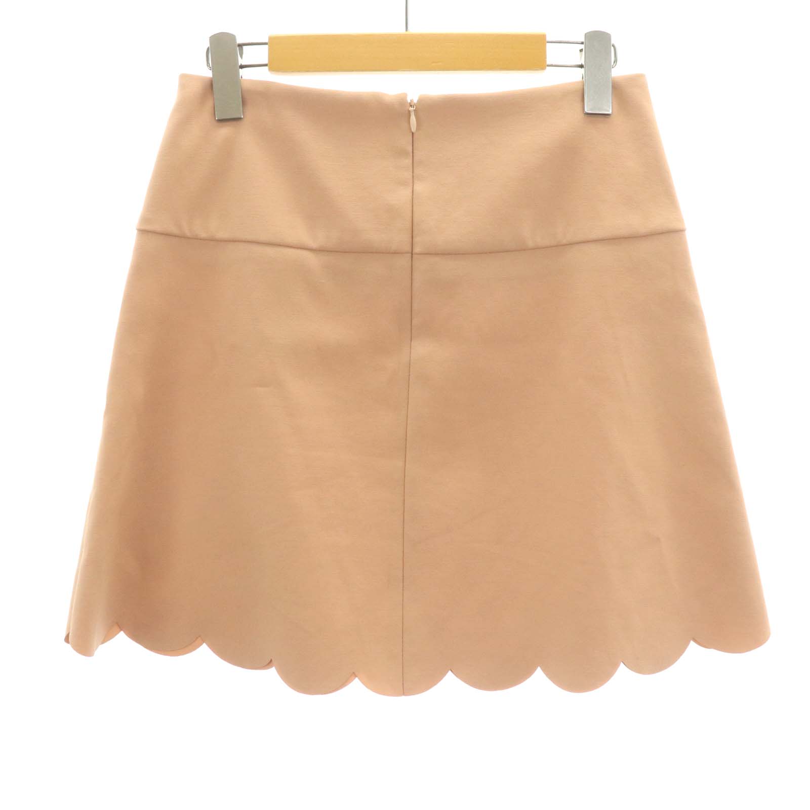 レッド ヴァレンティノ RED VALENTINO スカラップ スカート 台形 ミニ 