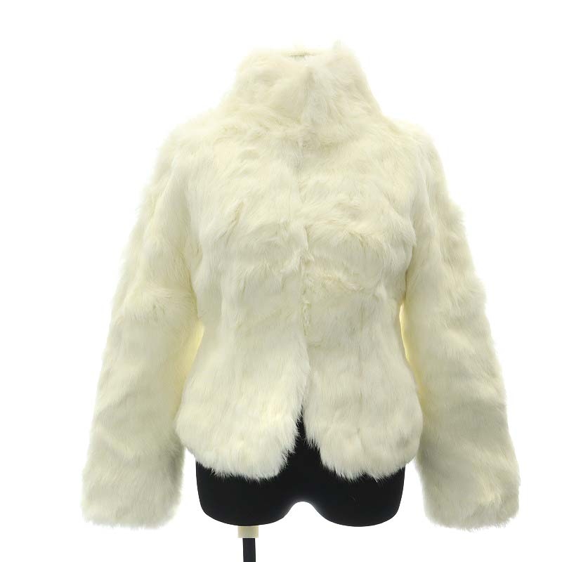 LE SOUK ルスーク ラビット ファー グレー テックウェア