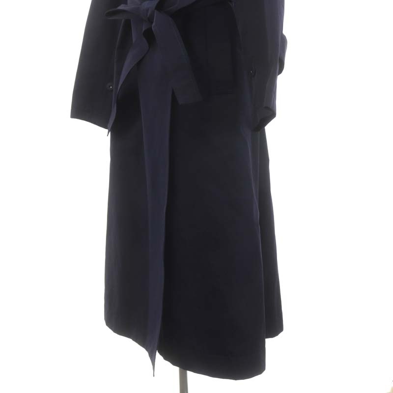 SHE Tokyo ショート丈 トレンチコート ネイビー ベルト付 Maggie SHE Tokyo ショート丈 トレンチコート ネイビー ベルト付 Maggie SHE