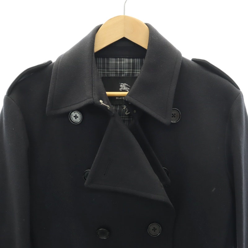 バーバリーブラックレーベル BURBERRY BLACK LABEL ウール カシミヤ混 