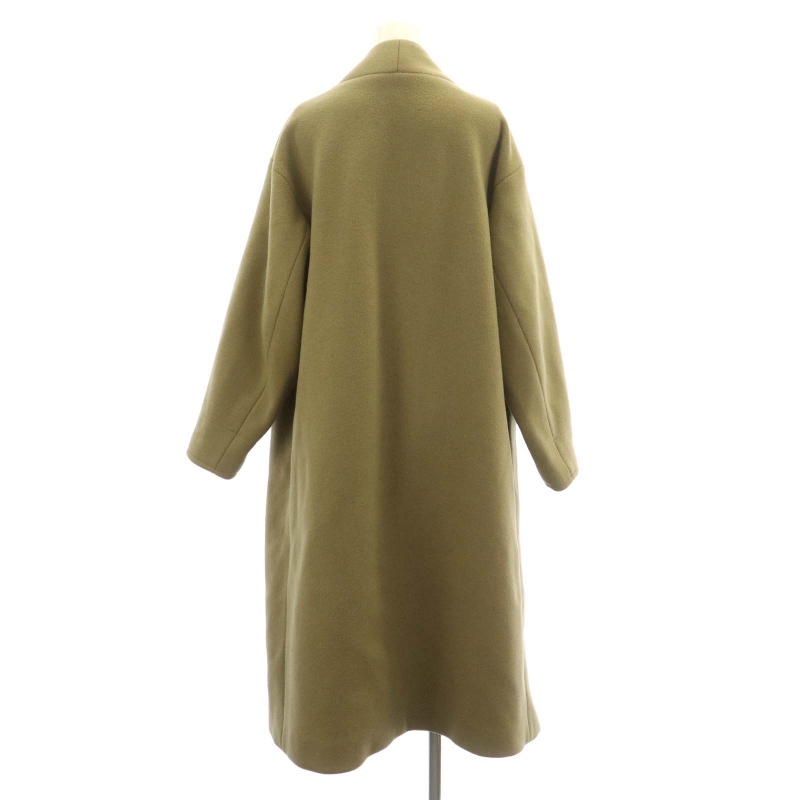 ハイク HYKE NO COLLAR PEA COAT コート ノーカラーピーコート ウール 