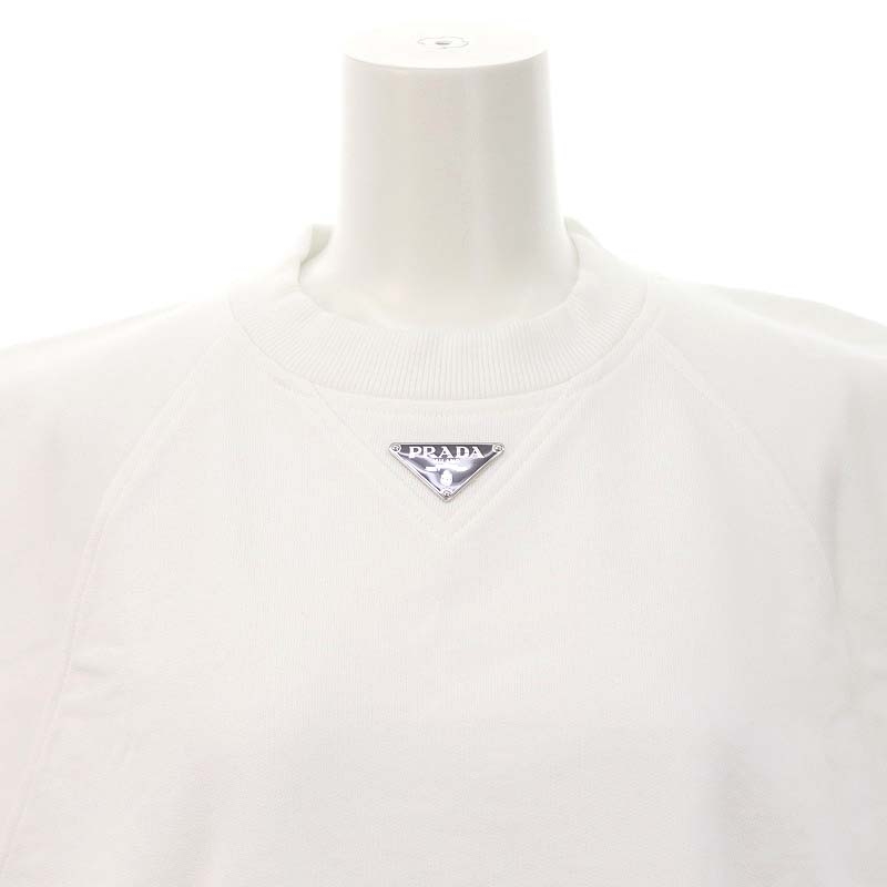 プラダ PRADA 23SS トライアングルプレート スウェットノースリーブ 