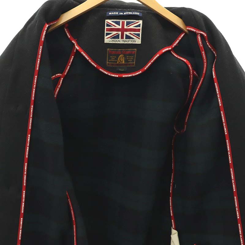 ヒステリックグラマーLondon TraditionデッキコートメンズS