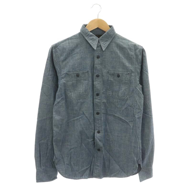 ダブルアールエル RRL シャンブレーシャツ カジュアルシャツ 長袖 XS 